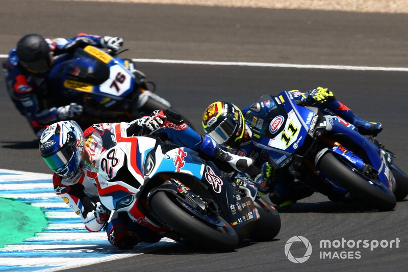 Markus Reiterberger, BMW Motorrad WorldSBK Team, Sandro Cortese, GRT Yamaha WorldSBK, Loris Baz, Althea Racing