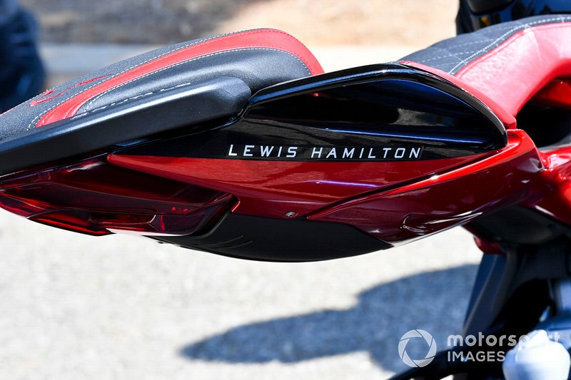 Moto de Lewis Hamilton, Mercedes AMG F1