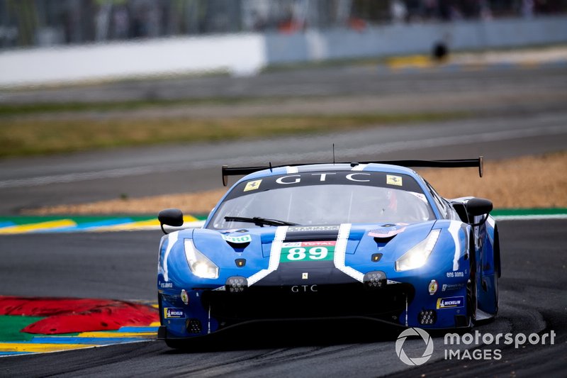 #89 Risi Competizione, Ferrari 488 GTE: Pipo Derani, Oliver Jarvis, Jules Gounon