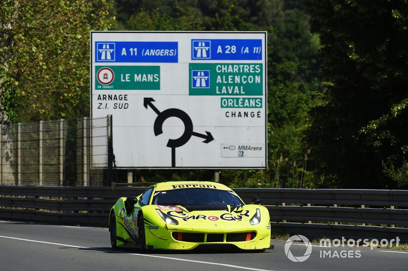 #57 Car Guy Racing Ferrari 488 GTE: Takeshi Kimura, Kei Francesco Cozzolino, Come Ledogar