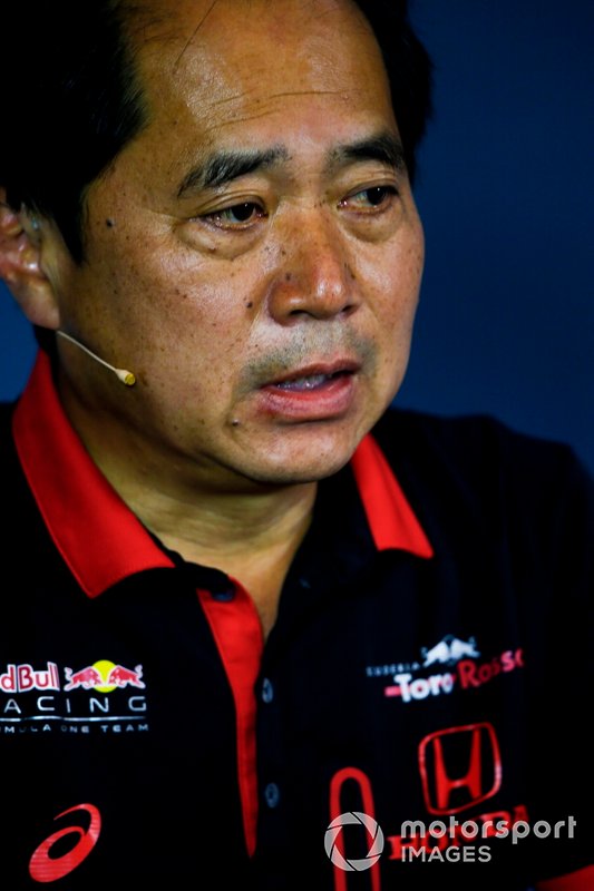 Toyoharu Tanabe, Director Técnico de F1, Honda, en la Rueda de Prensa de los directores del equipo