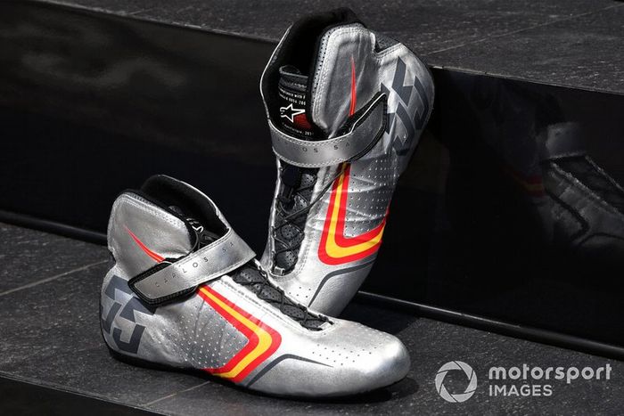 Botas únicas Alpine Stars de Carlos Sainz Jr., McLaren 