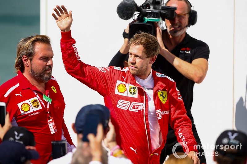 Podyum: 2. Sebastian Vettel, Ferrari