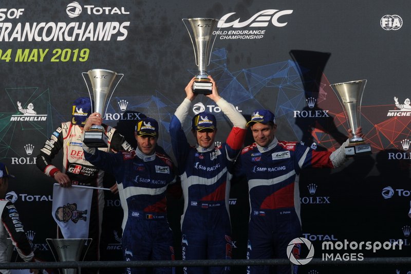 #11 SMP Racing BR Engineering BR1: Mikhail Aleshin, Vitaly Petrov, Stoffel Vandoorne