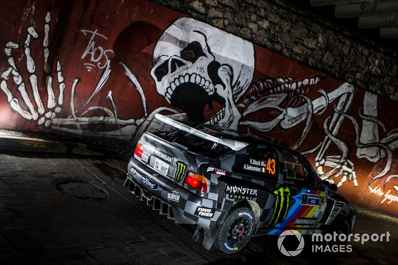 Ken Block, Alessandro Gelsomino, Ford Escort