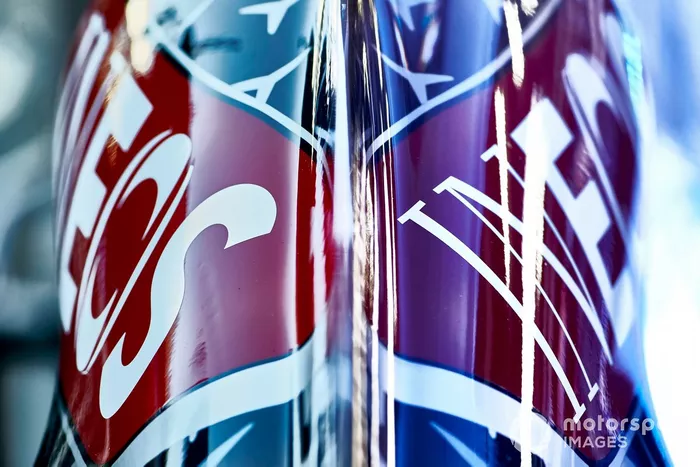 The engine cover on the Mercedes F1 W11