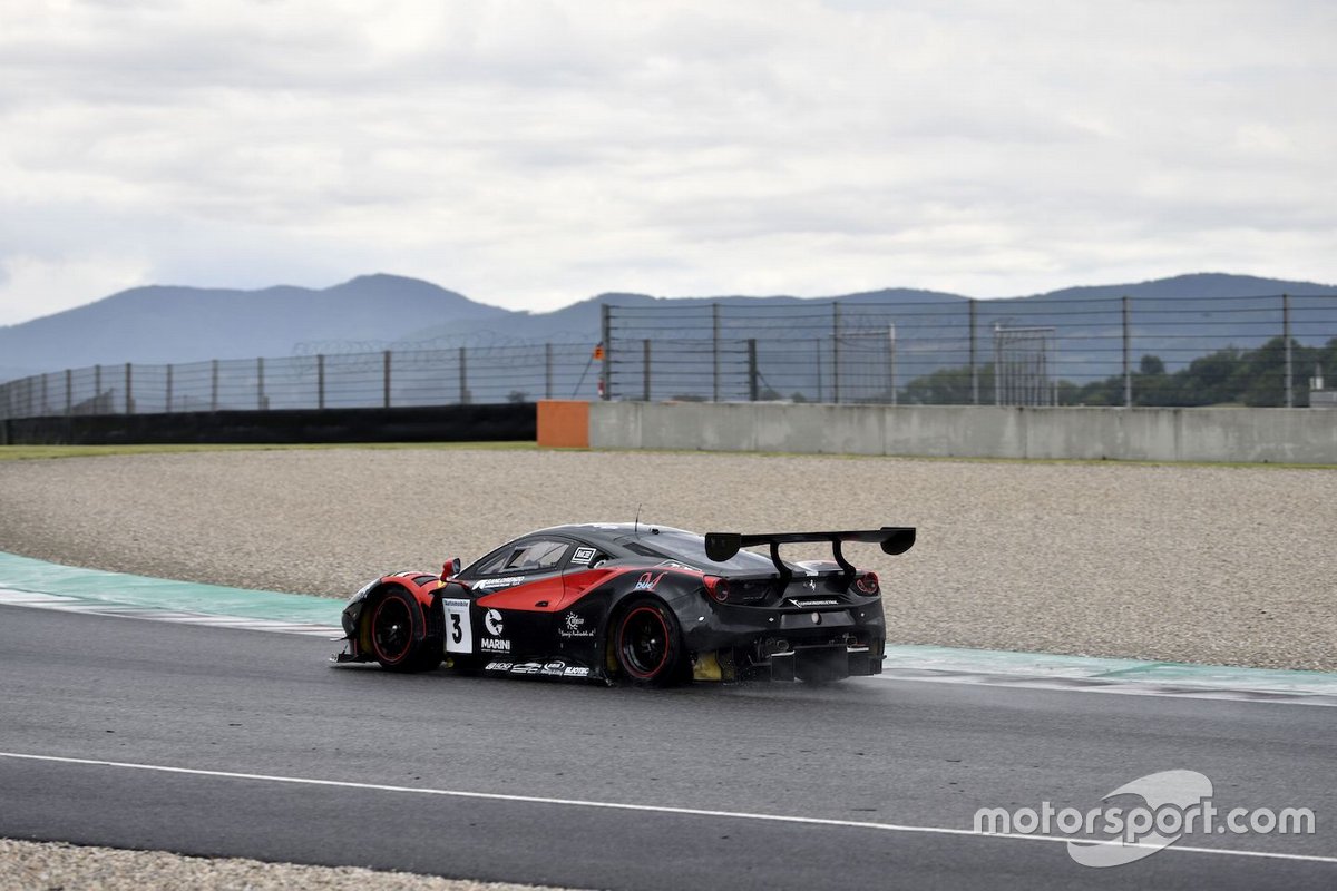 Hudspeth Sean, Michelotto Mattia, Greco Matteo, Ferrari 458 Italia, EASY RACE