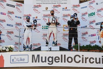 Podio: Luca Pastorelli, Krypton Motorsport, Bashar Mardini, Tsunami RT, Piergiacomo Randazzo, AB Racing