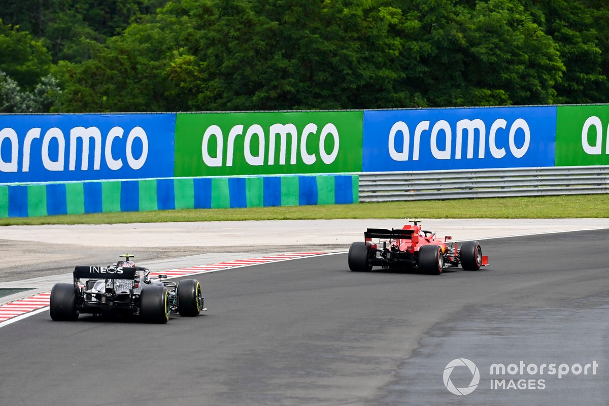 Charles Leclerc, Ferrari SF1000, Valtteri Bottas, Mercedes F1 W11