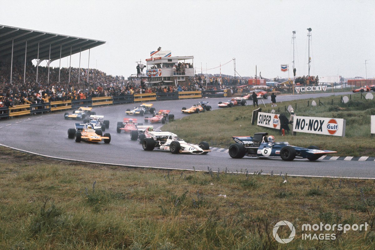 Francois Cevert, Tyrrell 002 Ford, Howden Ganley, BRM P160