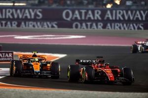 Charles Leclerc, Ferrari SF-23, Lando Norris, McLaren MCL60