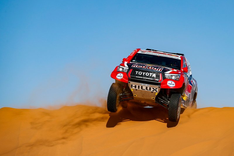 #300 Toyota Gazoo Racing: Nasser Al-Attiyah, Matthieu Baumel