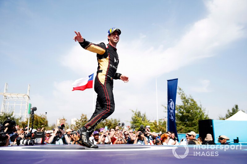 Antonio Felix da Costa, DS Techeetah, on the podium