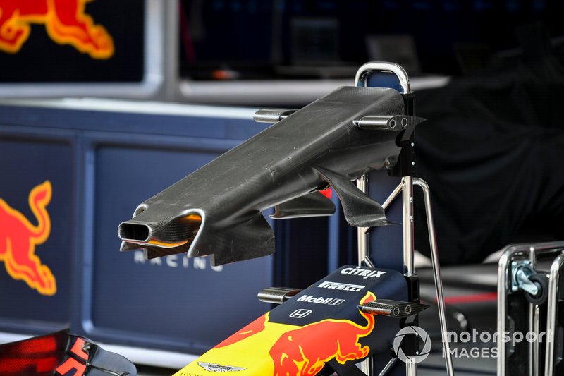 Alerón delantero del Red Bull Racing RB15