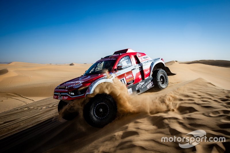 #341 Ssangyong Motorsport Koorando DKR: Oscar Fuertes Aldanondo, Diego Vallejo