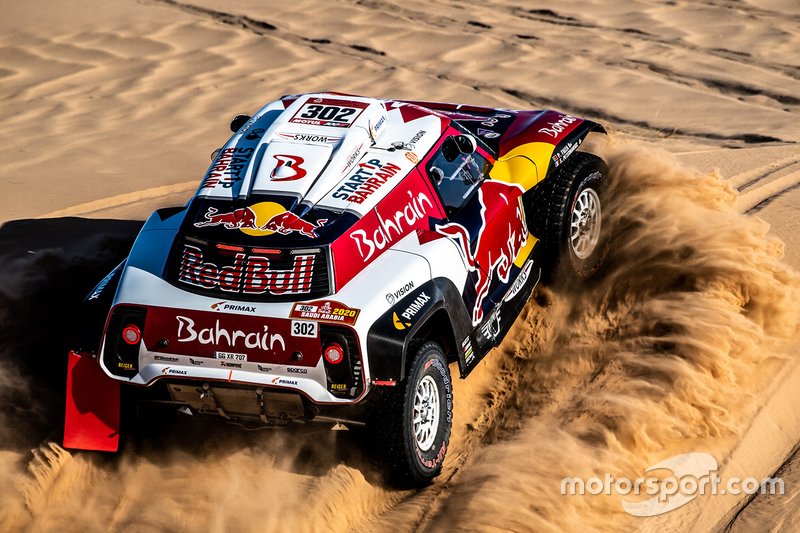 #302 JCW X-Raid Team: Stephane Peterhansel, Paulo Fiuza