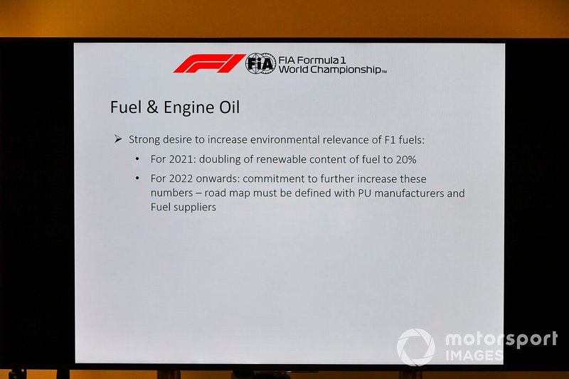 The 2021 Formula 1 technical regulations are unveiled in a press conference