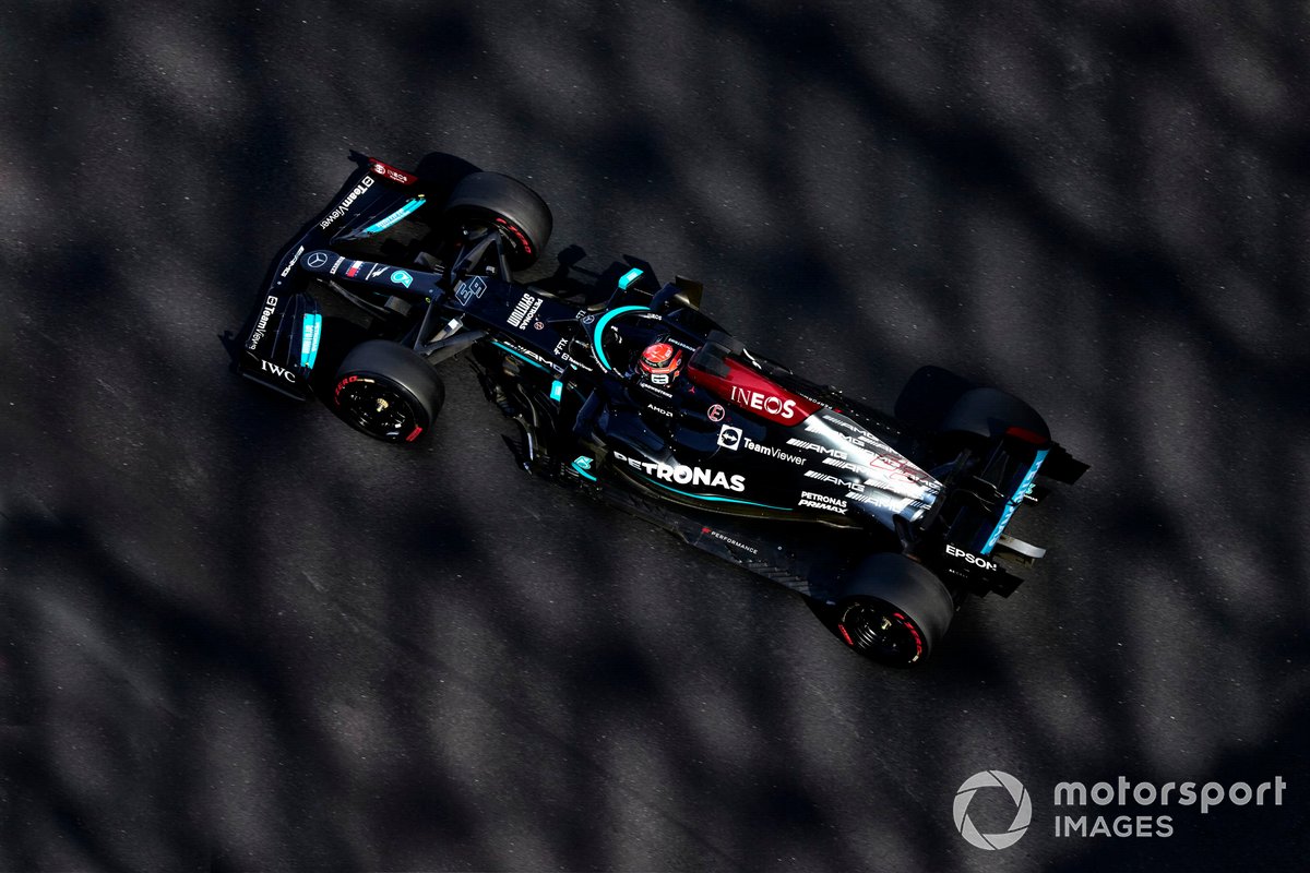 Джордж Расселл, мул Mercedes W10