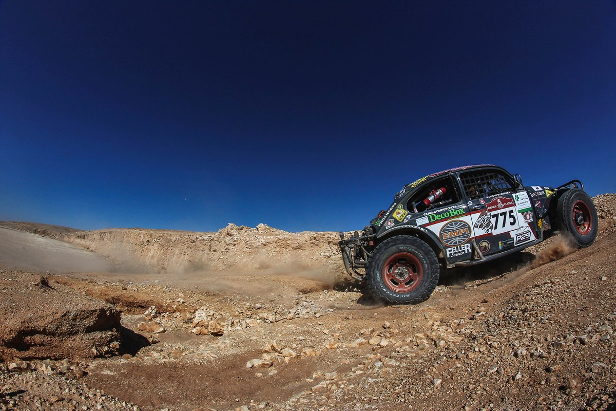 #775 Team Logistic Rallye Volkswagen: Diego Delespeaux, Bertrand Droupsy