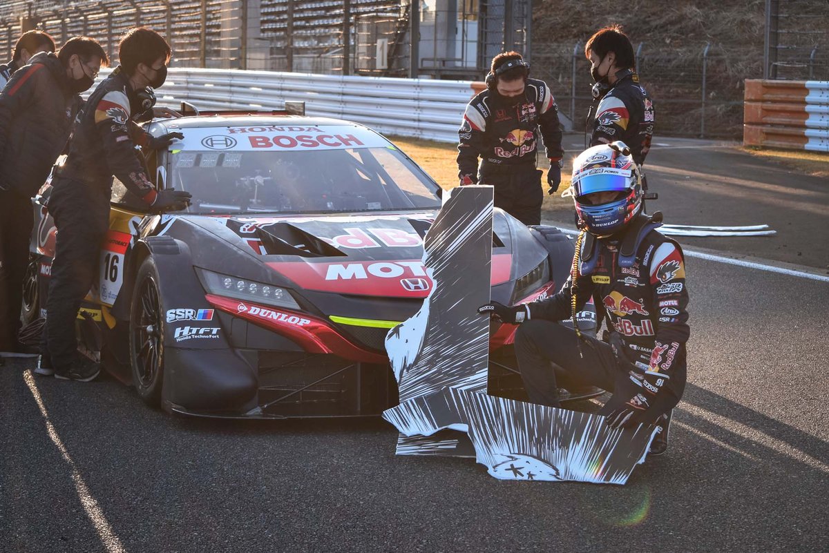 Red Bull Race Day CM撮影風景