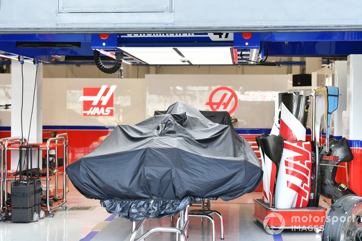 Le stand Haas F1