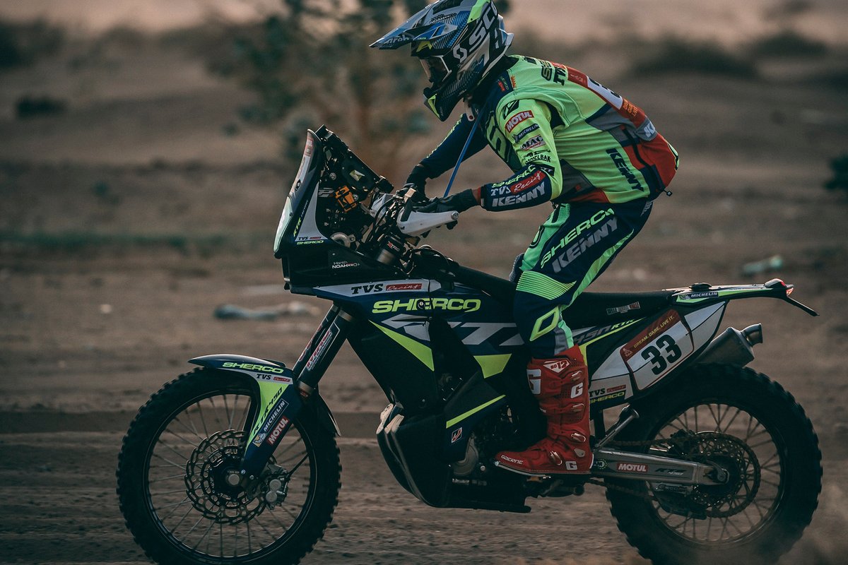 #33 Sherco TVS Rally Factory: Harith Noah Koitha Veettil