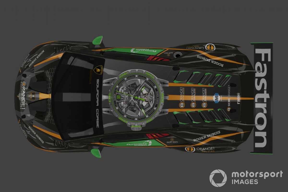 #63 Orange1 FFF Racing Team: Andrea Caldarelli, Marco Mapelli, Mirko Bortolotti, Lamborghini Huracan GT3
