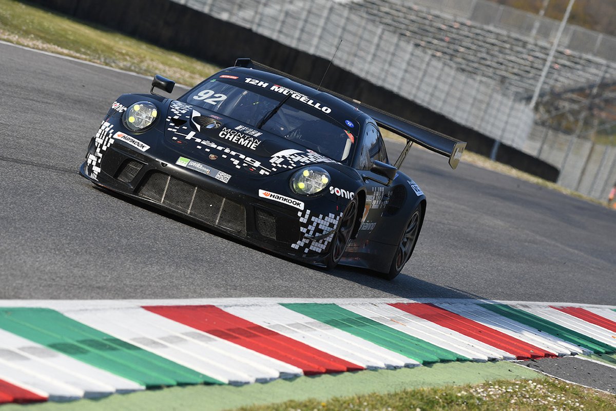 #92 Herberth Motorsport: Jürgen Häring, "Bobby Gonzales", Stefan Aust, Marco Seefried, Porsche 911 GT3 R
