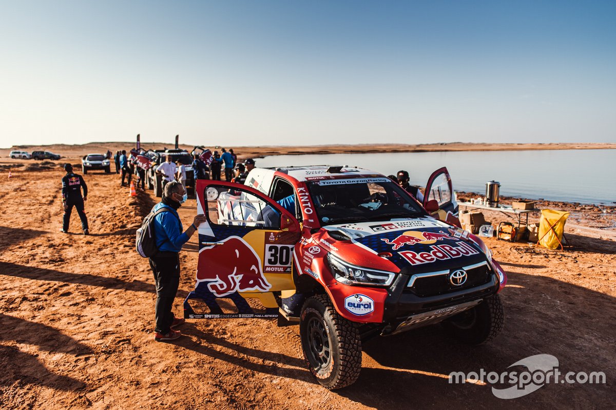 #301 Toyota Gazoo Racing: Nasser Al-Attiyah, Matthieu Baumel