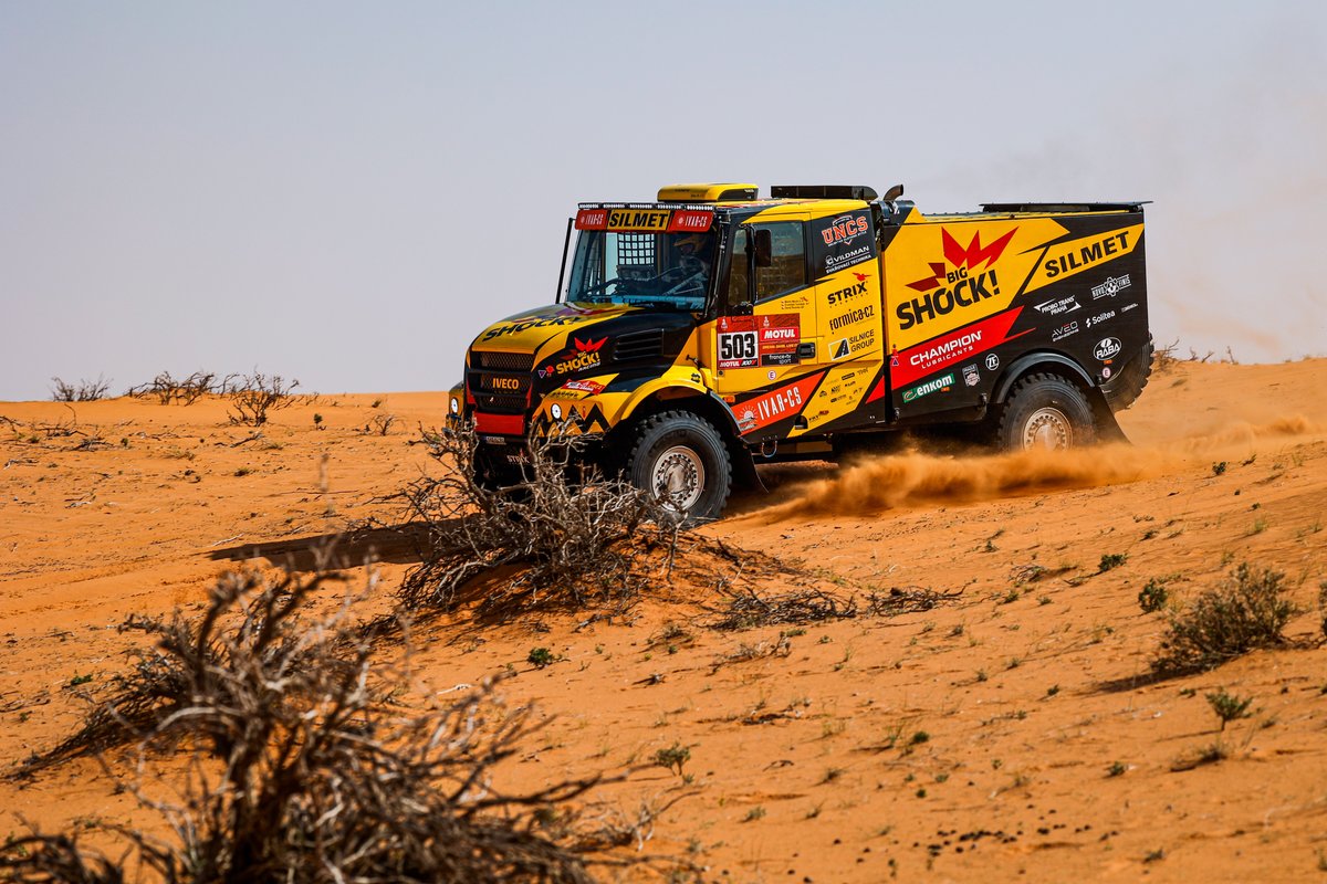 #503 Big Shock Racing Iveco: Martin Macik, Frantisek Tomasek, David Svanda