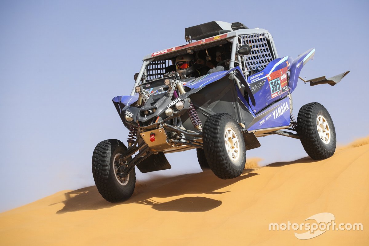 #385 Yamaha Powered by X-Raid Team: Mattias Ekström, Emil Bergkvist