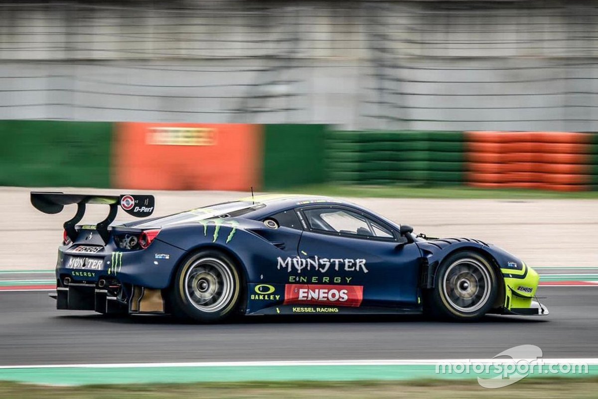 Valentino Rossi, Kessel Racing Ferrari 488 GT3