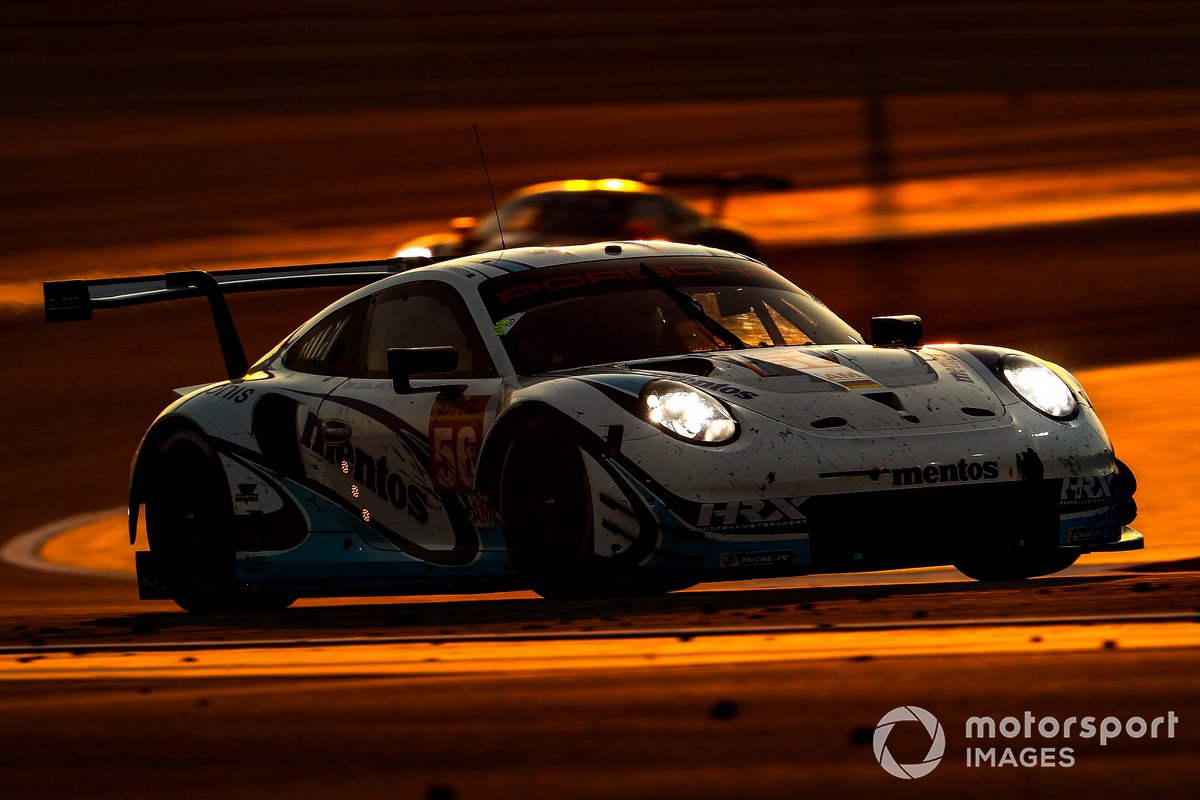 #56 Team Project 1 Porsche 911 RSR: Egidio Perfetti, Larry Ten Voorde, Jorg Bergmeister