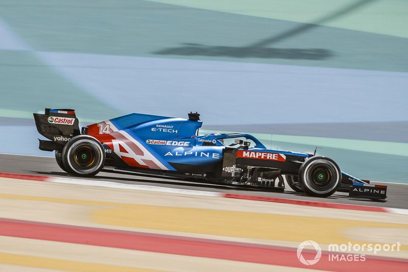 Fernando Alonso, Alpine A521 