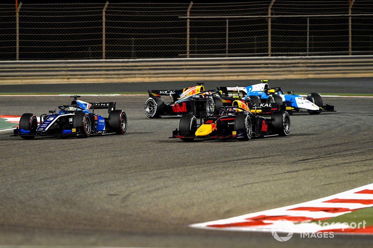 Juri Vips, Hitech Grand Prix, Guanyu Zhou, Uni-Virtuosi Racing, Jehan Daruvala, Carlin, Lirim Zendeli, MP Motorsport