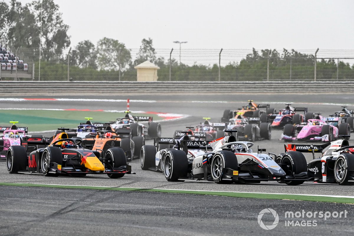 Nikita Mazepin, Hitech Grand Prix, Yuki Tsunoda, Carlin