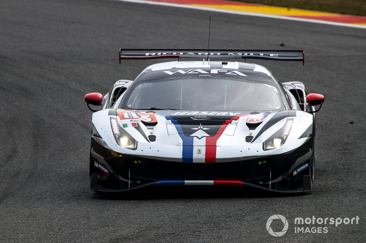 #83 AF Corse Ferrari 488 GTE EVO: Francois Perrodo, Nicklas Nielsen, Alessio Rovera
