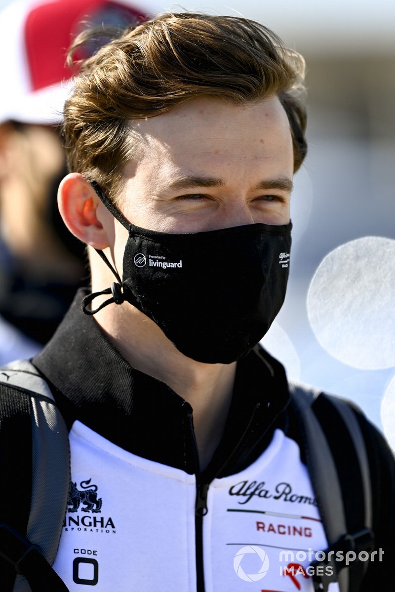 Callum Ilott, piloto reserva de Alfa Romeo Racing