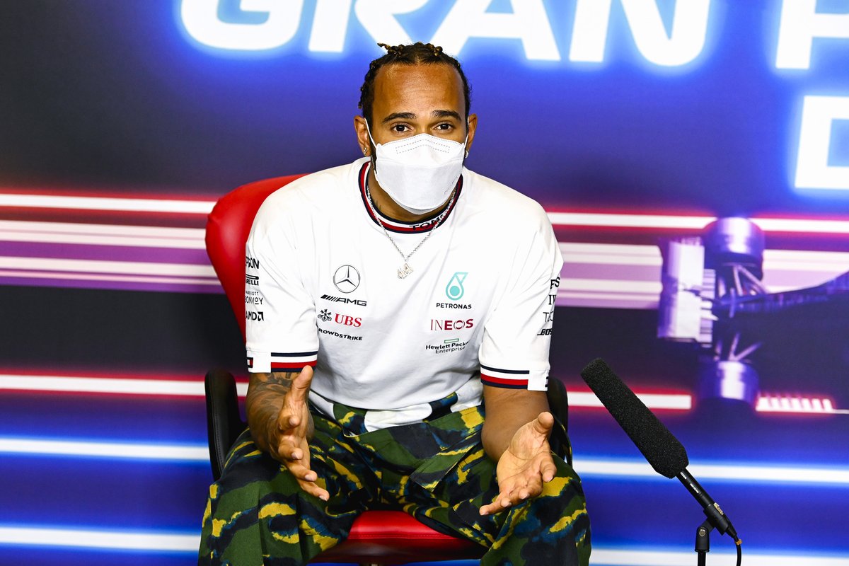 Lewis Hamilton, Mercedes in conferenza stampa