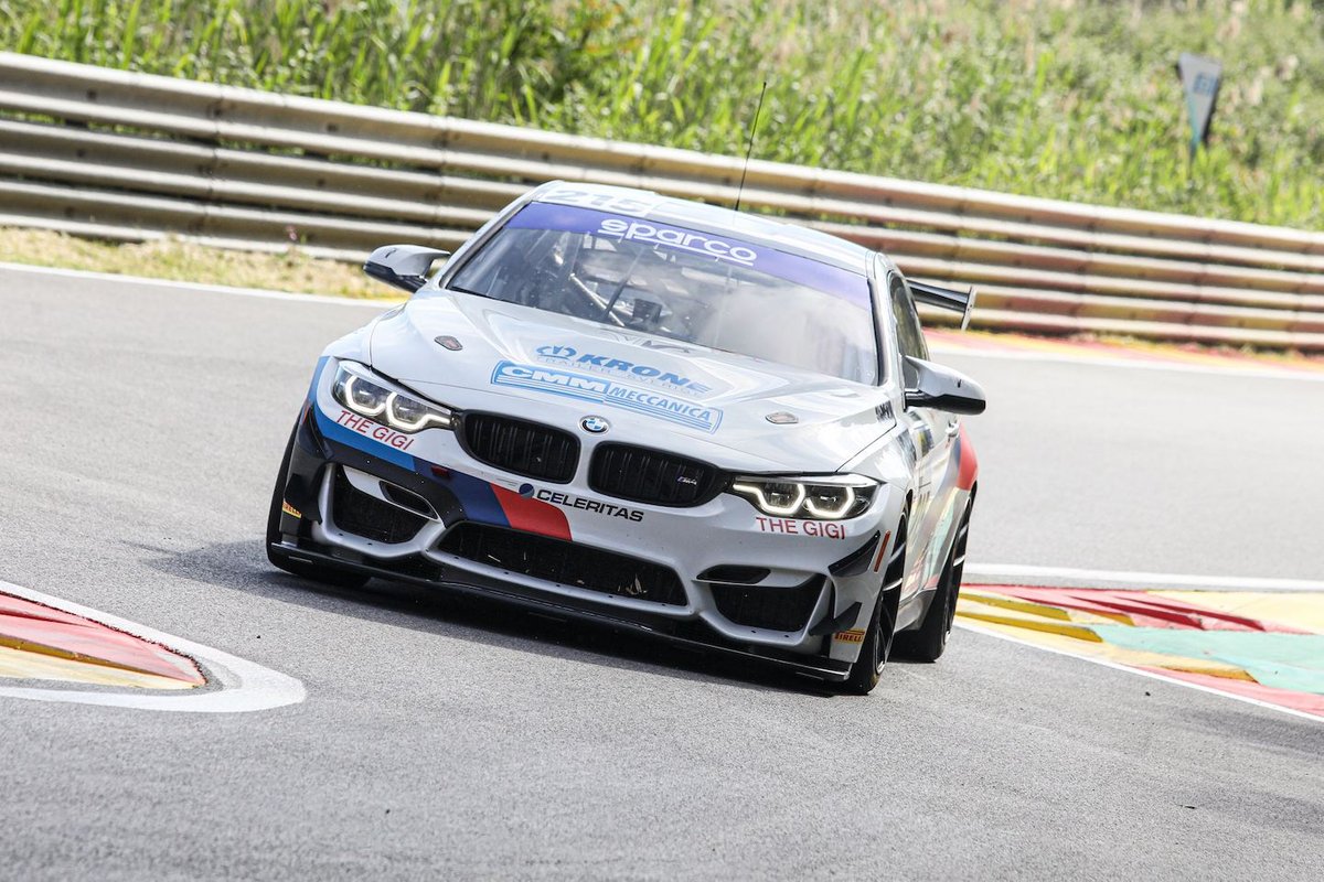 #215 Ceccato Motor Racing-BMW Team Italia, BMW M4 GT4: Nicola Neri, Giuseppe Fascicolo, Alfred Nilsson