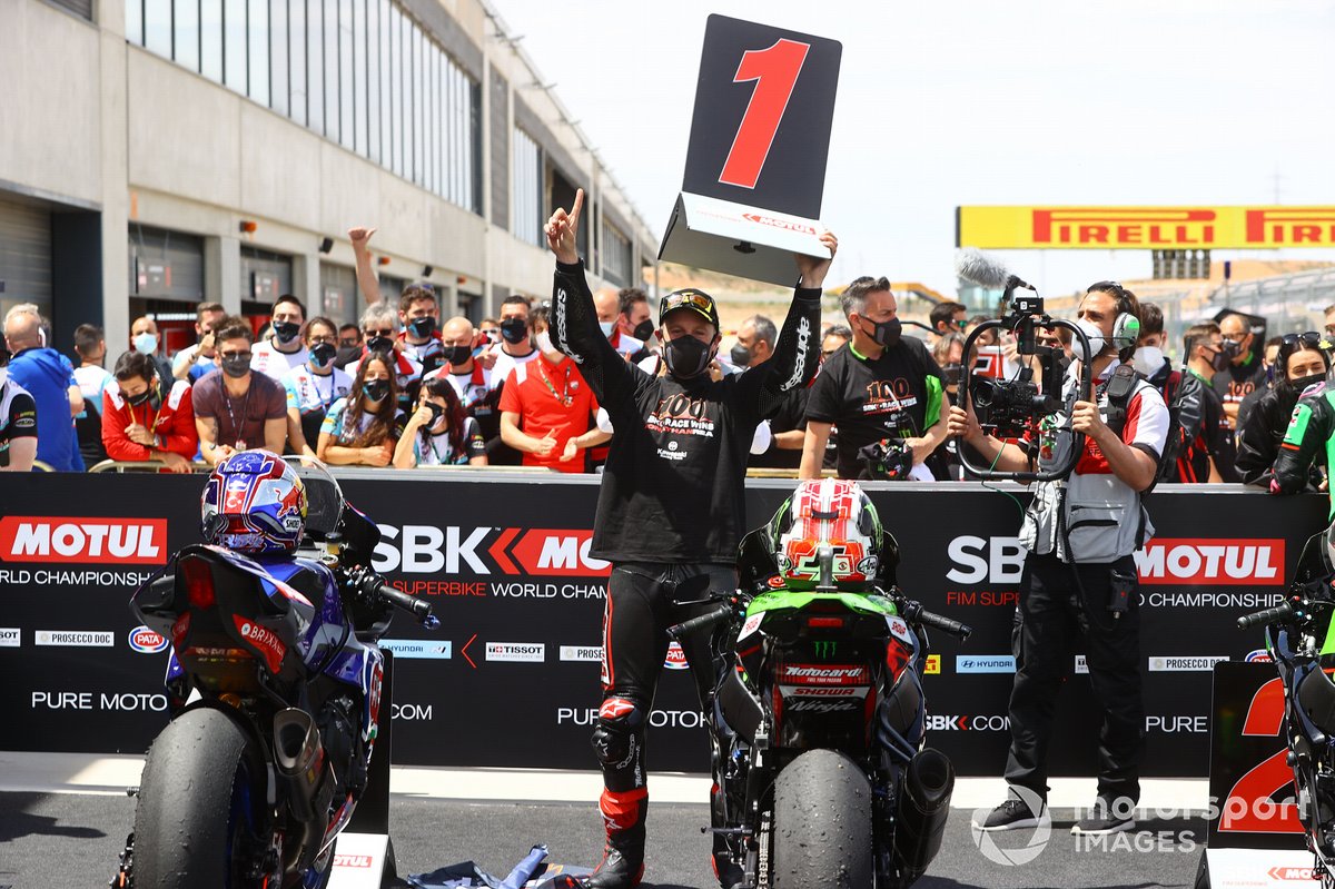 Jonathan Rea, Kawasaki Racing Team WorldSBK festeggia la 100esima gara nel WorldSBK