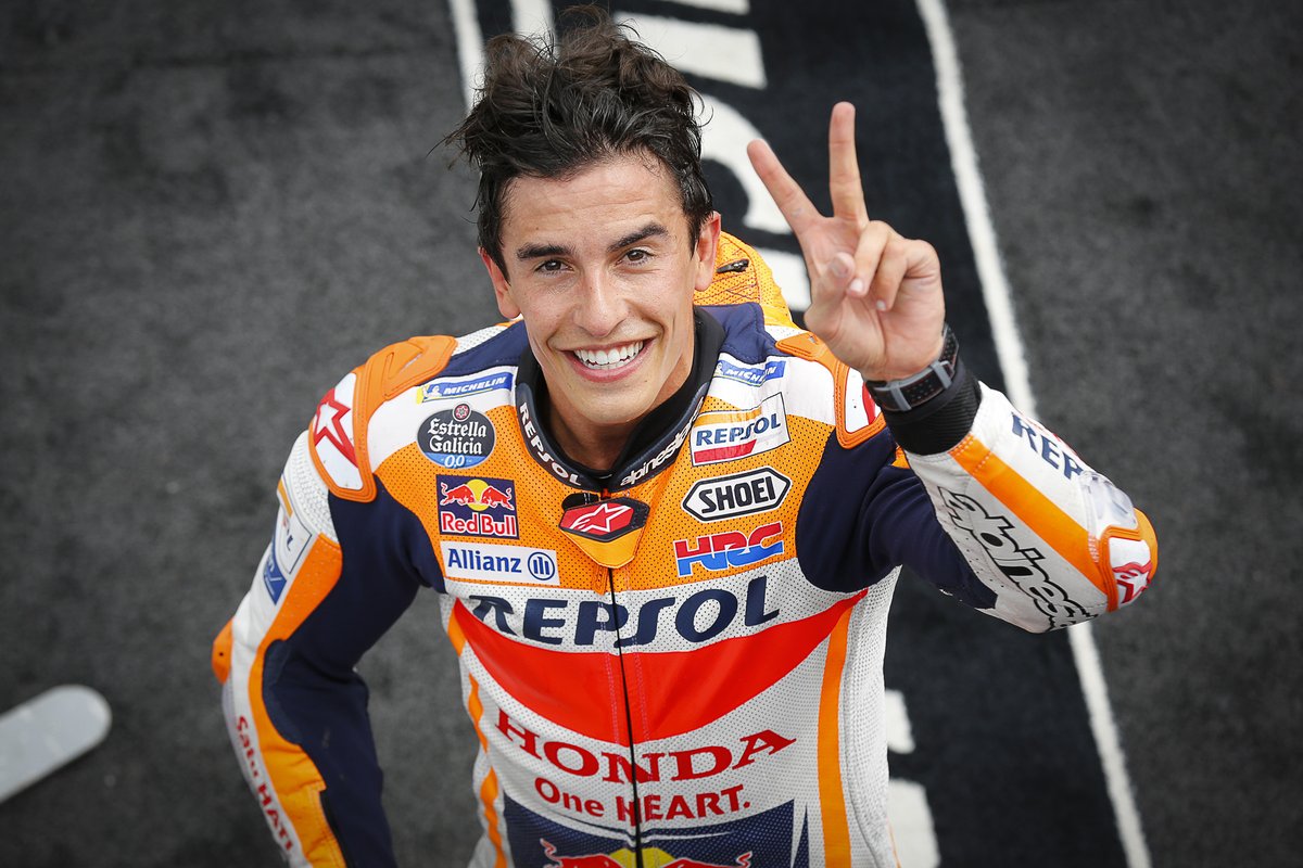 Il vincitore della gara Marc Marquez, Repsol Honda Team