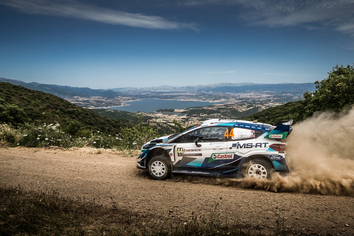 Gus Greensmith, Stuart Loudon, M-Sport Ford WRT Ford Fiesta WRC
