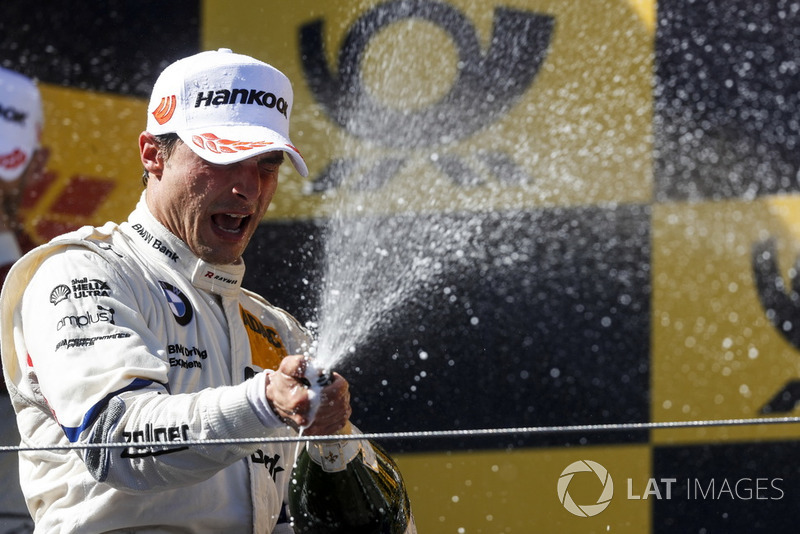 Podium: Second place Bruno Spengler, BMW Team RBM