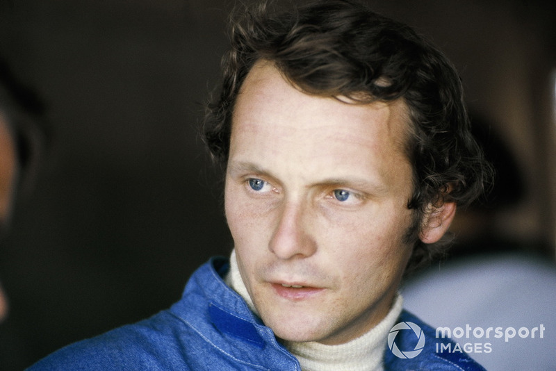 GP de Argentina 1974- Primer podio de Niki Lauda en Fórmula 1, fue segundo (acabó logrando 54 podios en su carrera)