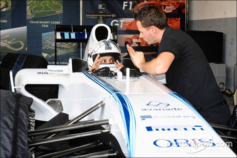 Uji coba F1 Williams