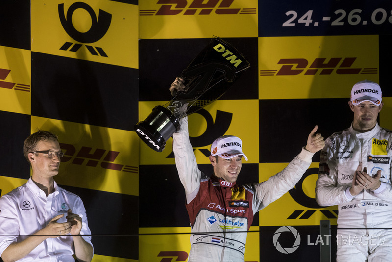 Podio: Robin Frijns, Audi Sport Team Abt Sportsline, Audi RS5 DTM