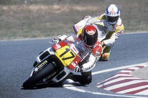 Wayne Rainey y Pierfrancesco Chili