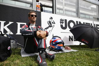 Romain Grosjean, Haas F1 Team, gridde