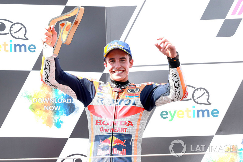 Second place Marc Marquez, Repsol Honda Team